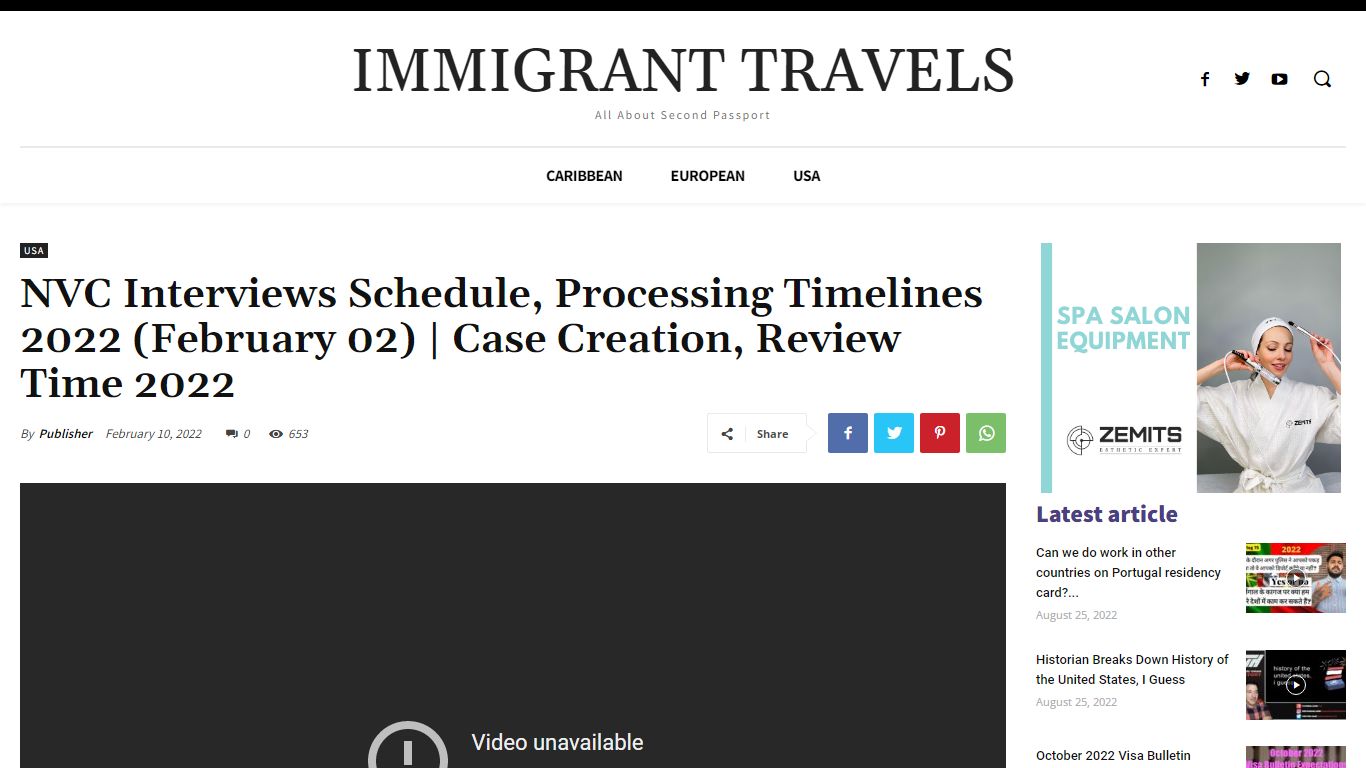 NVC Interviews Schedule, Processing Timelines 2022 (February 02) | Case ...